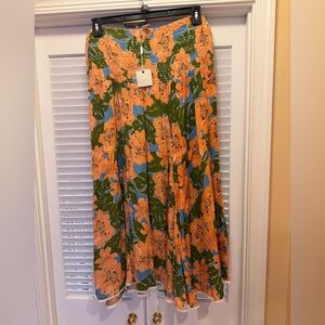 Skirt 3X Elastic Waist with Decorative Trim